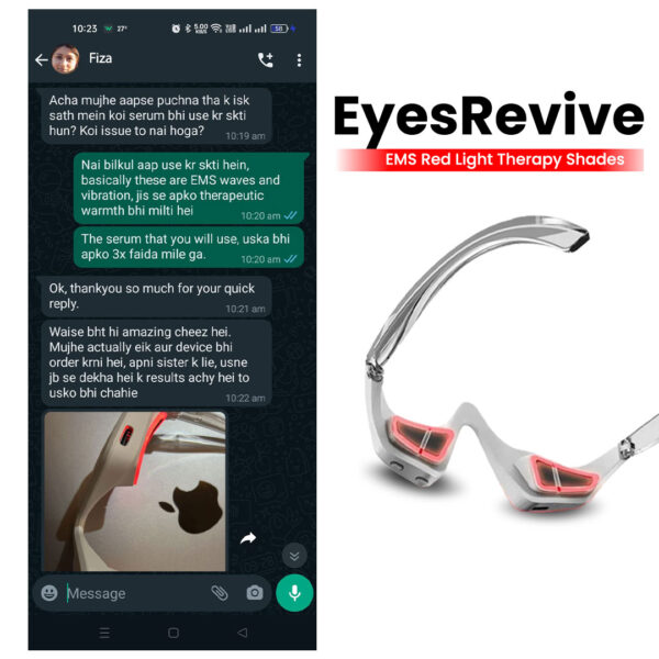 Minicare EyesRevive anti wrinkle EMS eye shades